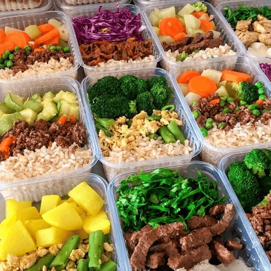 Comidas preparadas con vegetales
