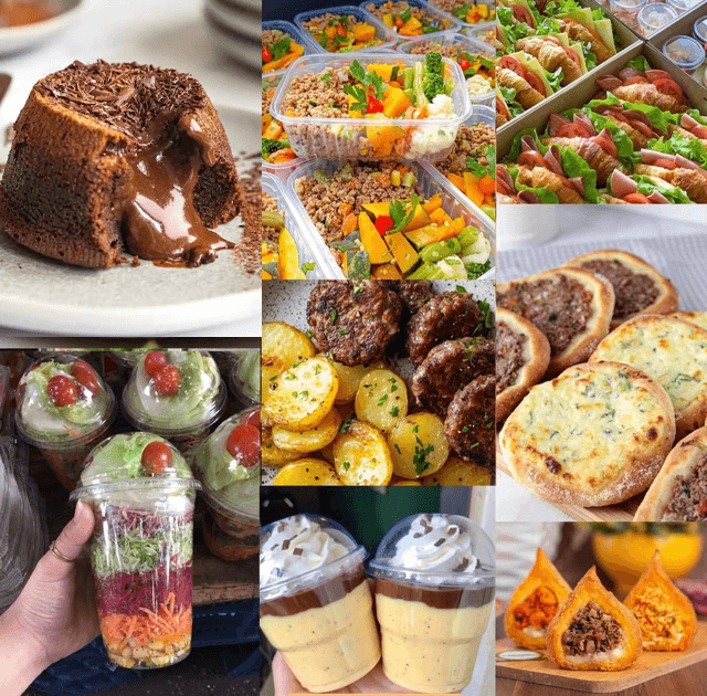Comidas saludables, bocadillos y postres para preparar y congelar