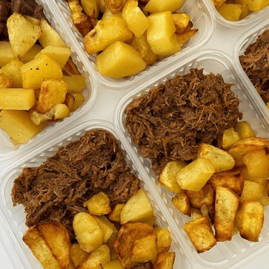 Carne con papas