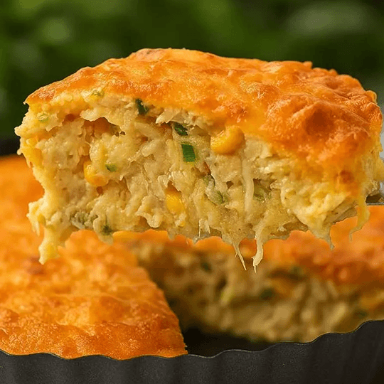 Pastel salado con verduras
